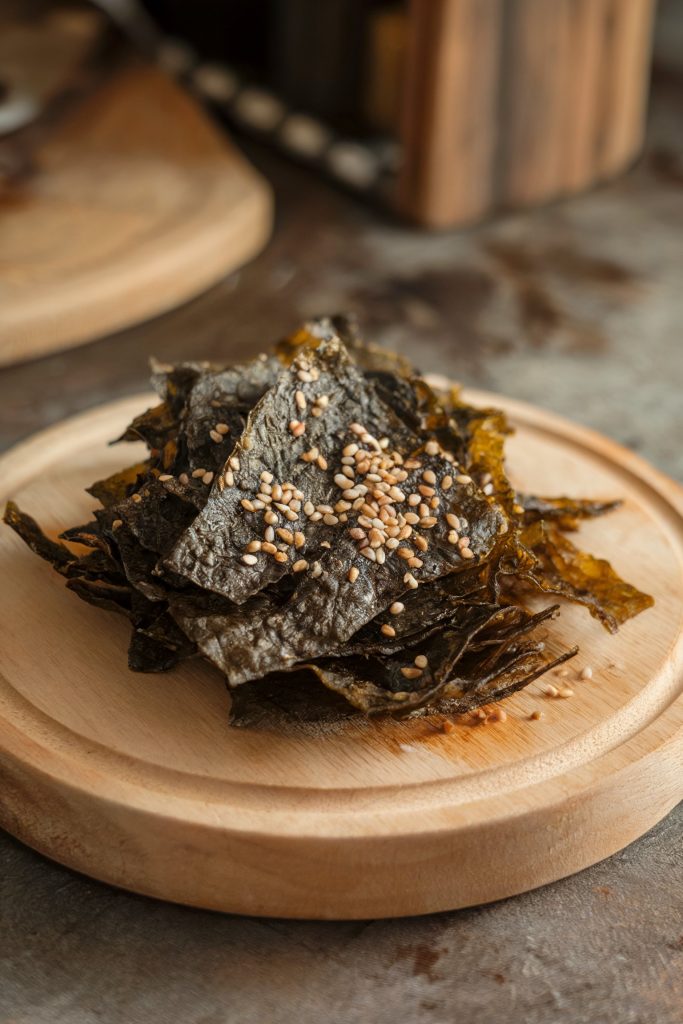 Crispy Korean Roasted Seaweed