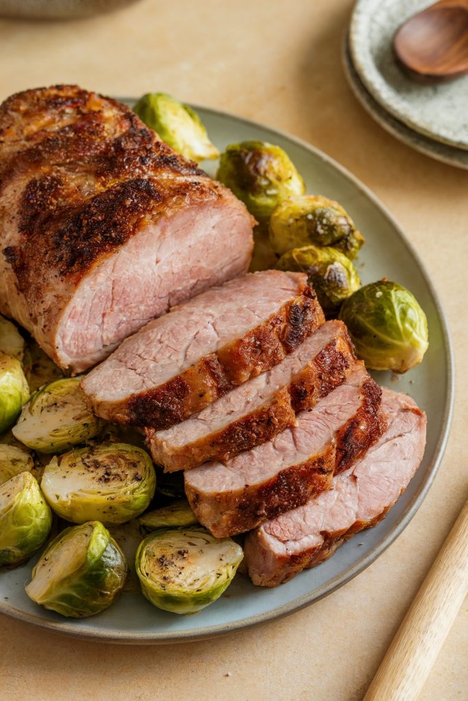 Pork Tenderloin With Brussels Sprouts