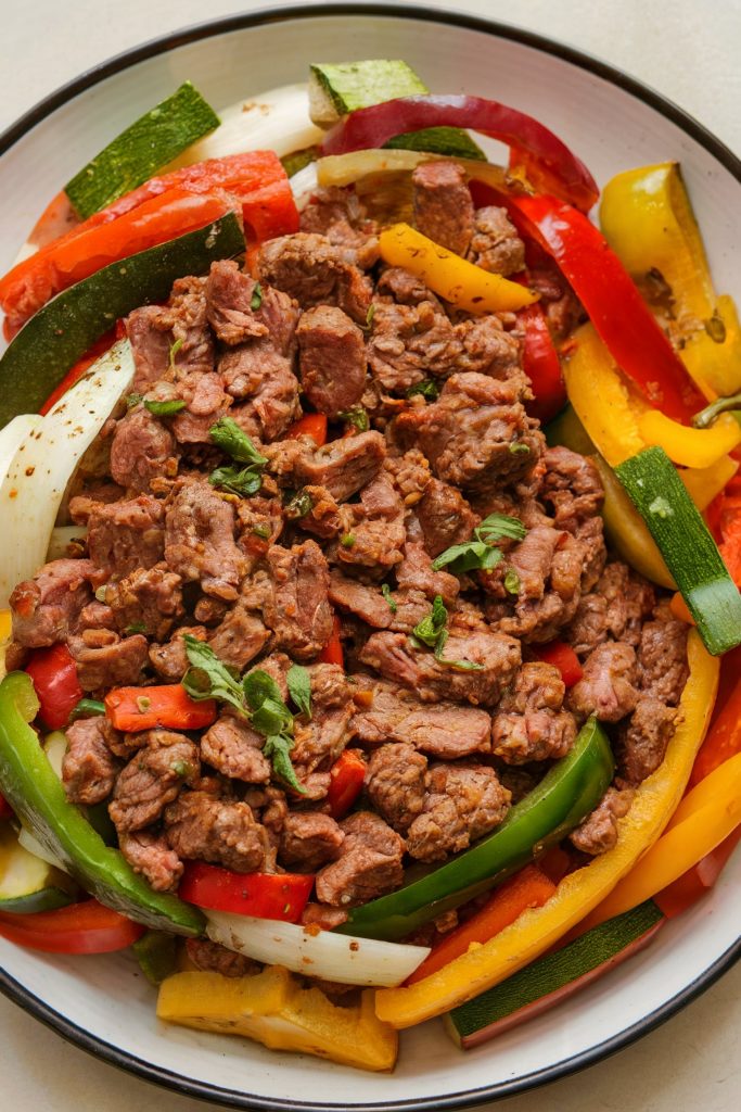 Ground Beef Stir-Fry With Mixed Vegetables