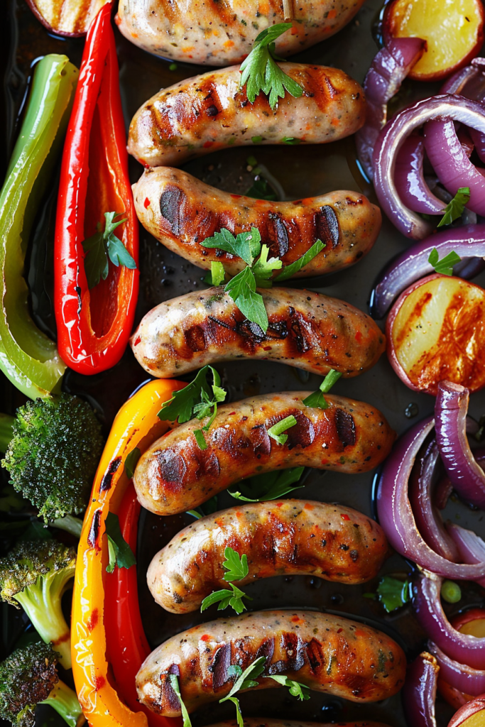 Sheet Pan Sausage and Veggies