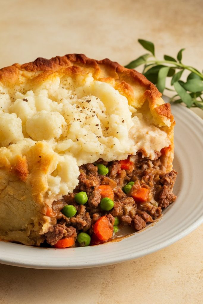 Shepherd's Pie with Cauliflower Mash