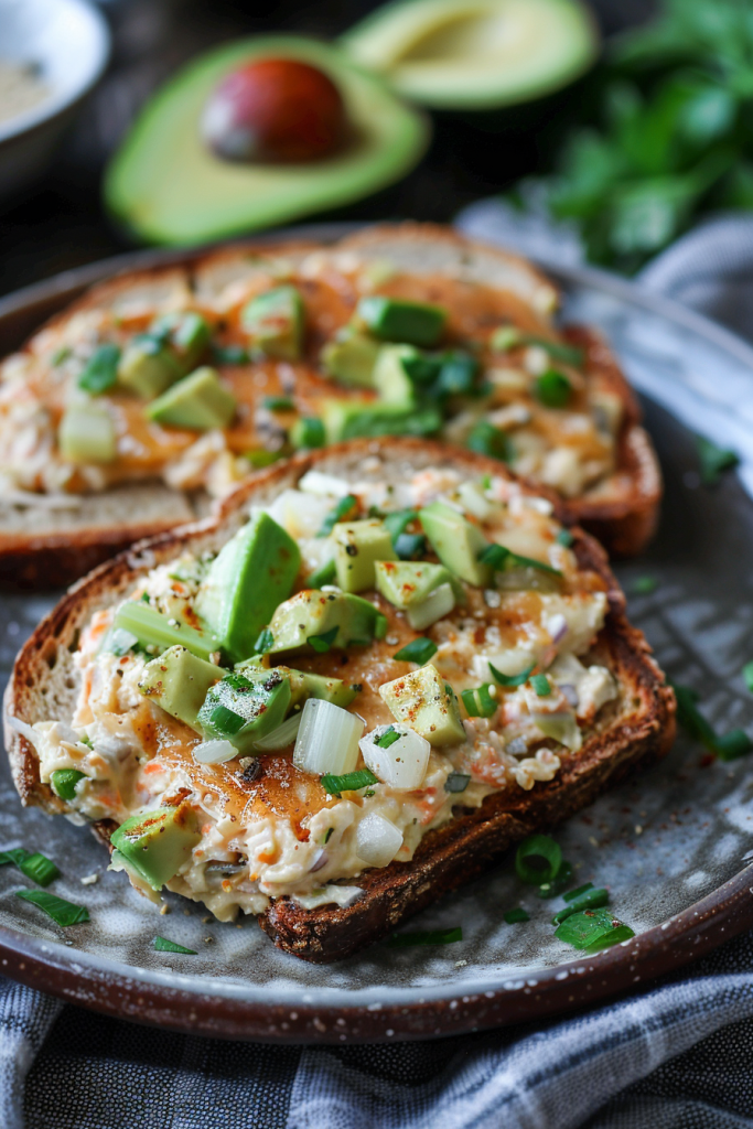 Tuna Melts with Avocado