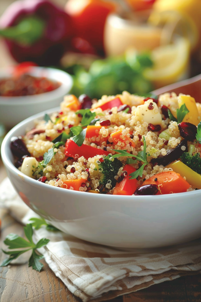 Quinoa Salad with Roasted Vegetables