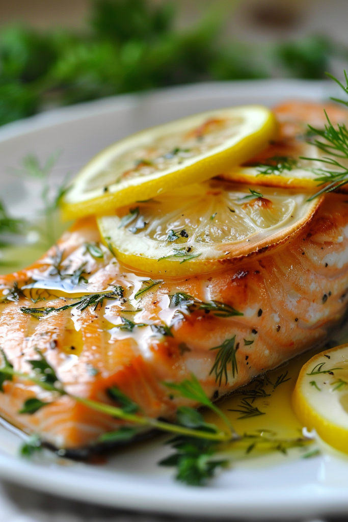 Baked Cod with Lemon and Herbs