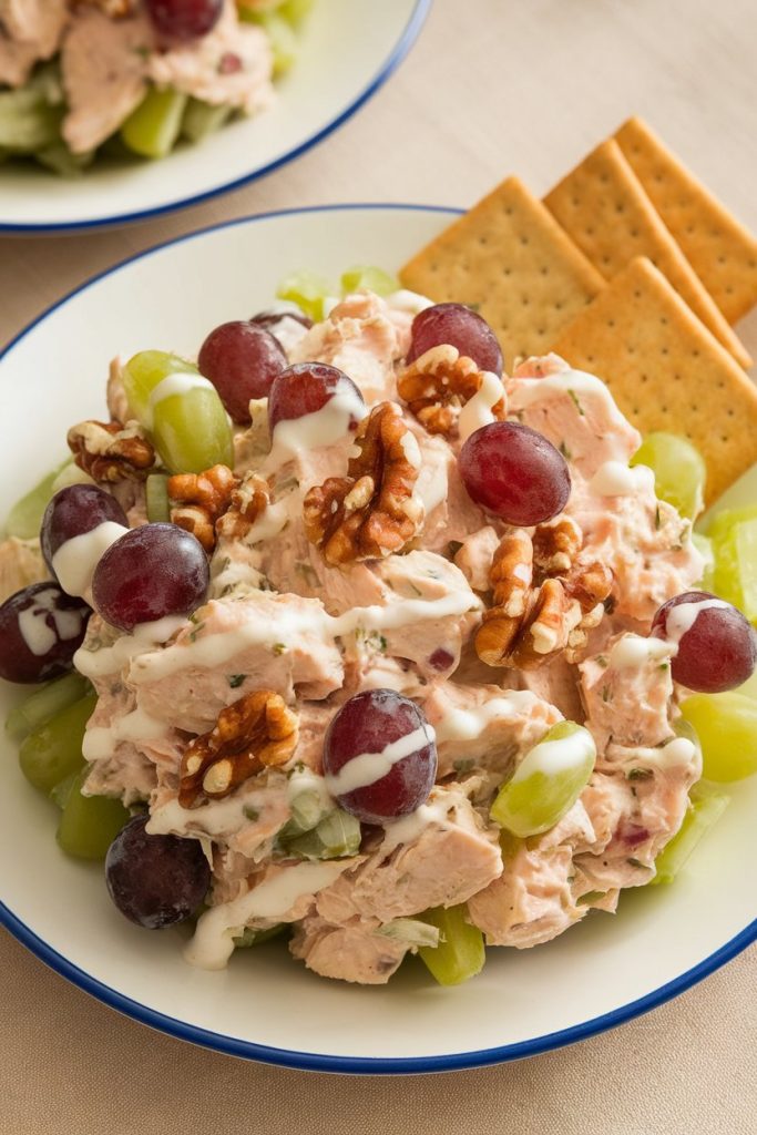 Chicken Salad with Grapes and Walnuts