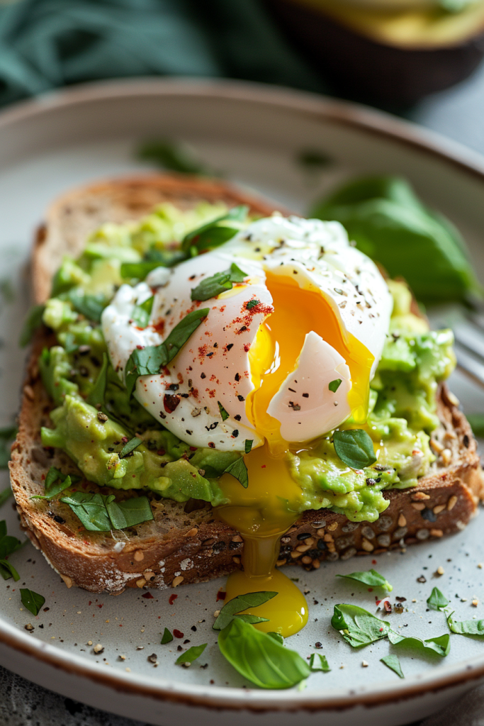 Avocado Toast with Poached Egg