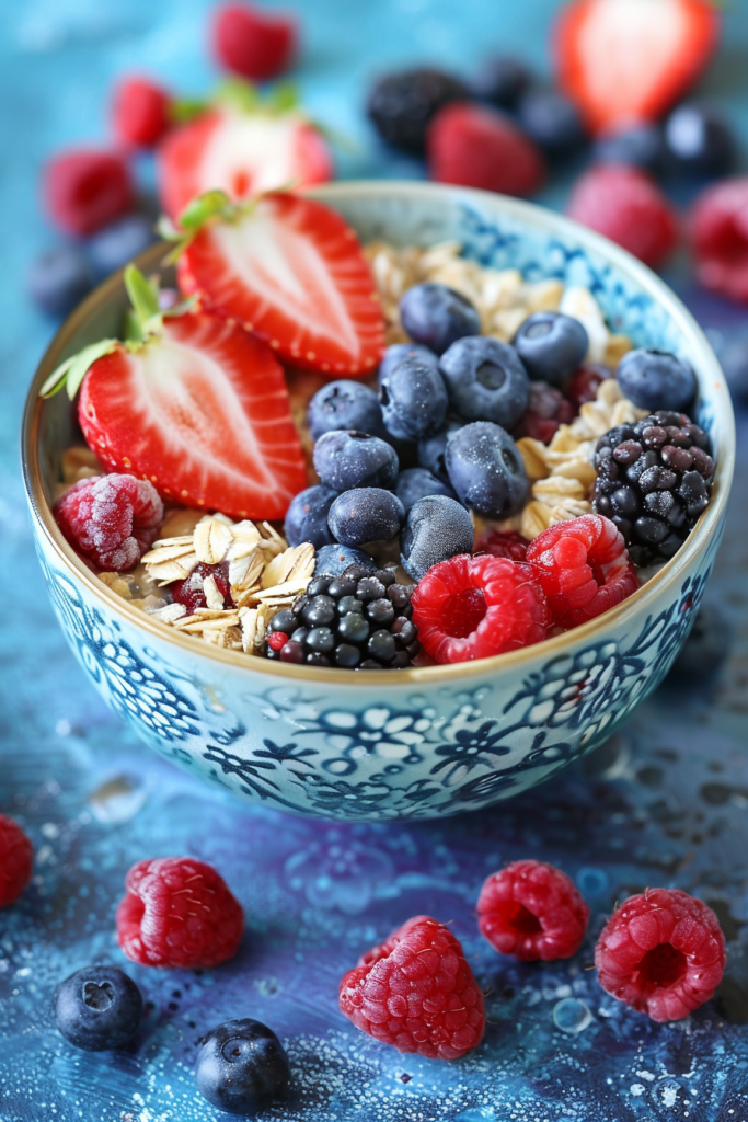 Berry Oatmeal Breakfast Bowl