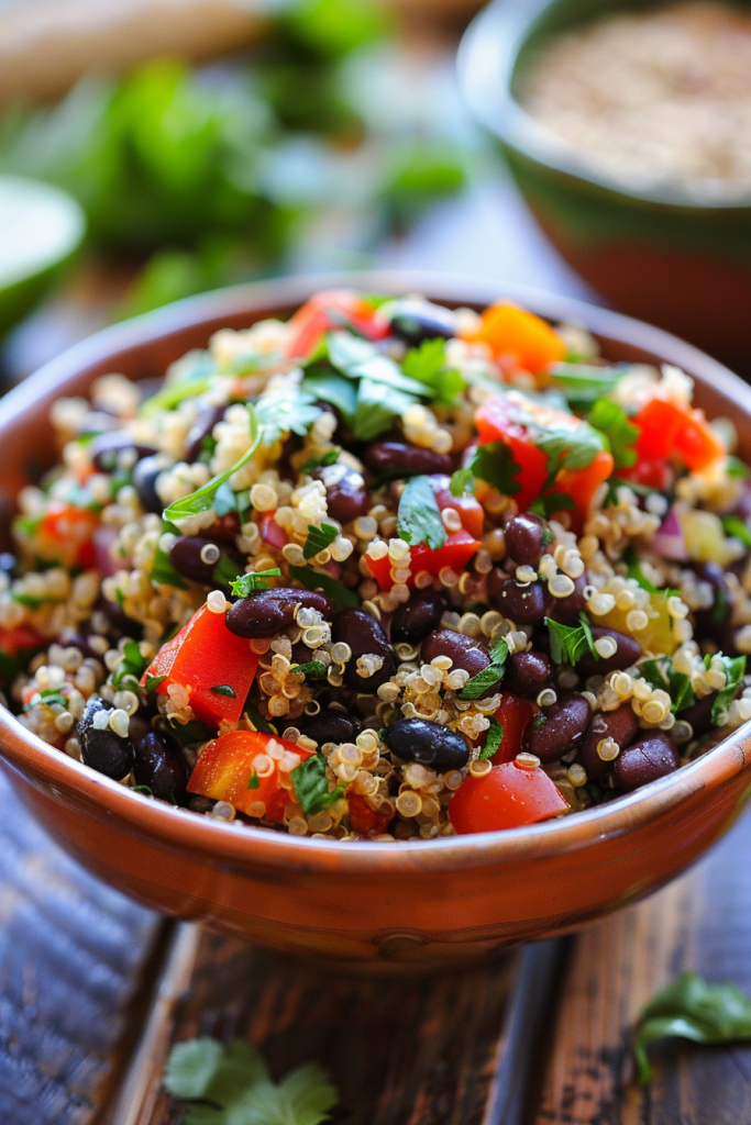 Quinoa and Black Bean Salad
