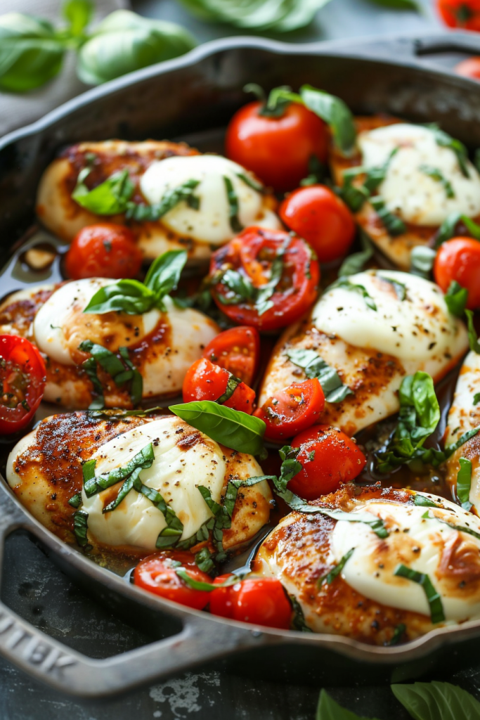 Caprese Chicken Skillet
