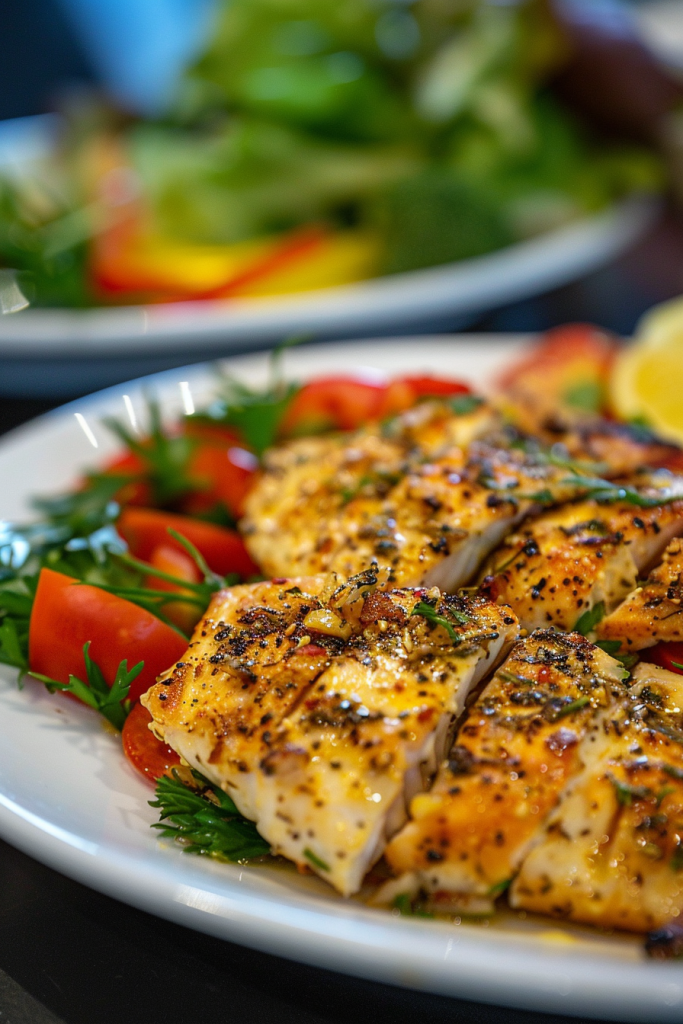 Garlic Herb Baked Tilapia