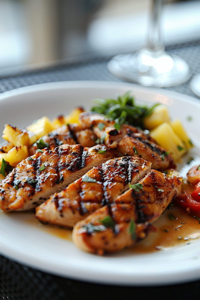 Grilled Pineapple Chicken