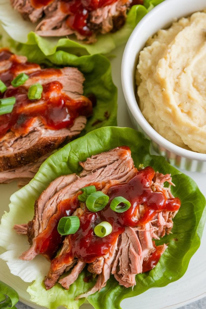 Pulled Pork with Tangy BBQ Sauce