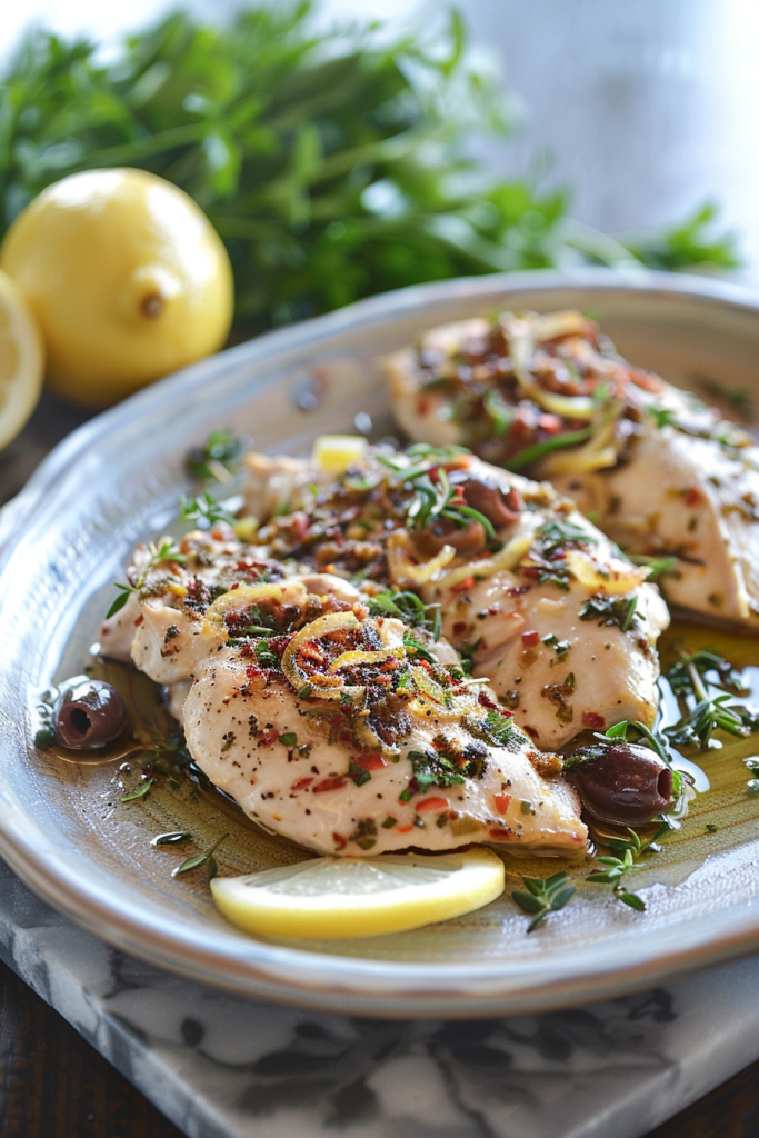 Mediterranean Lemon Herb Chicken