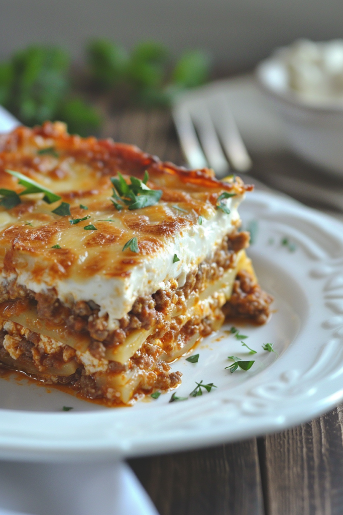 Low-Carb Lasagna with Zucchini Noodles