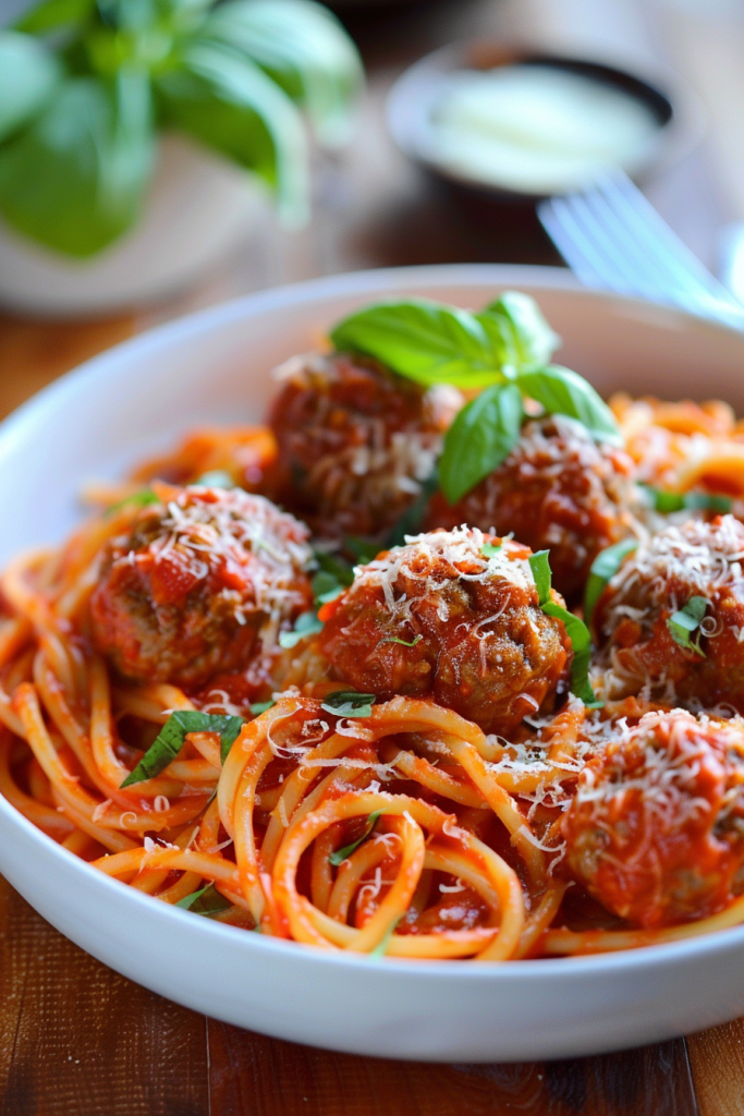 Spaghetti and Meatballs
