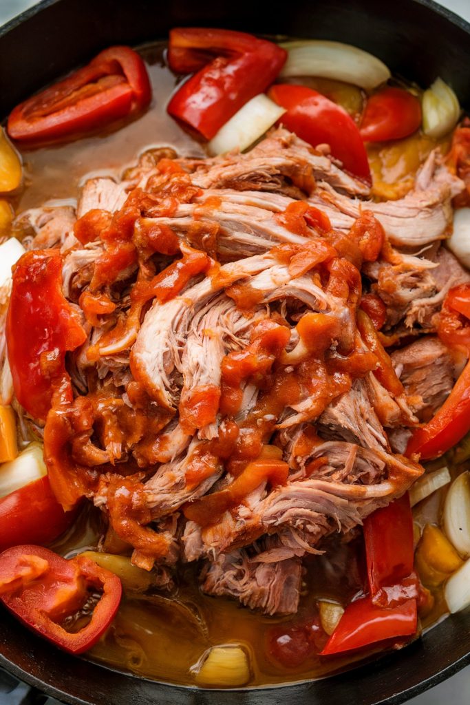 BBQ Pork Skillet