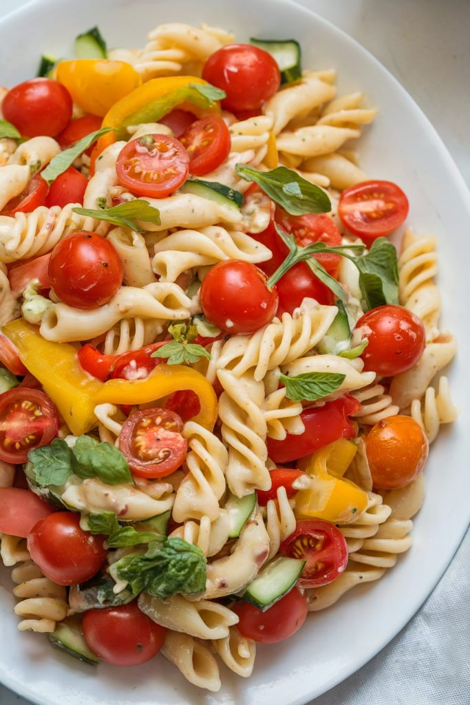 Pasta Salad with Fresh Veggies