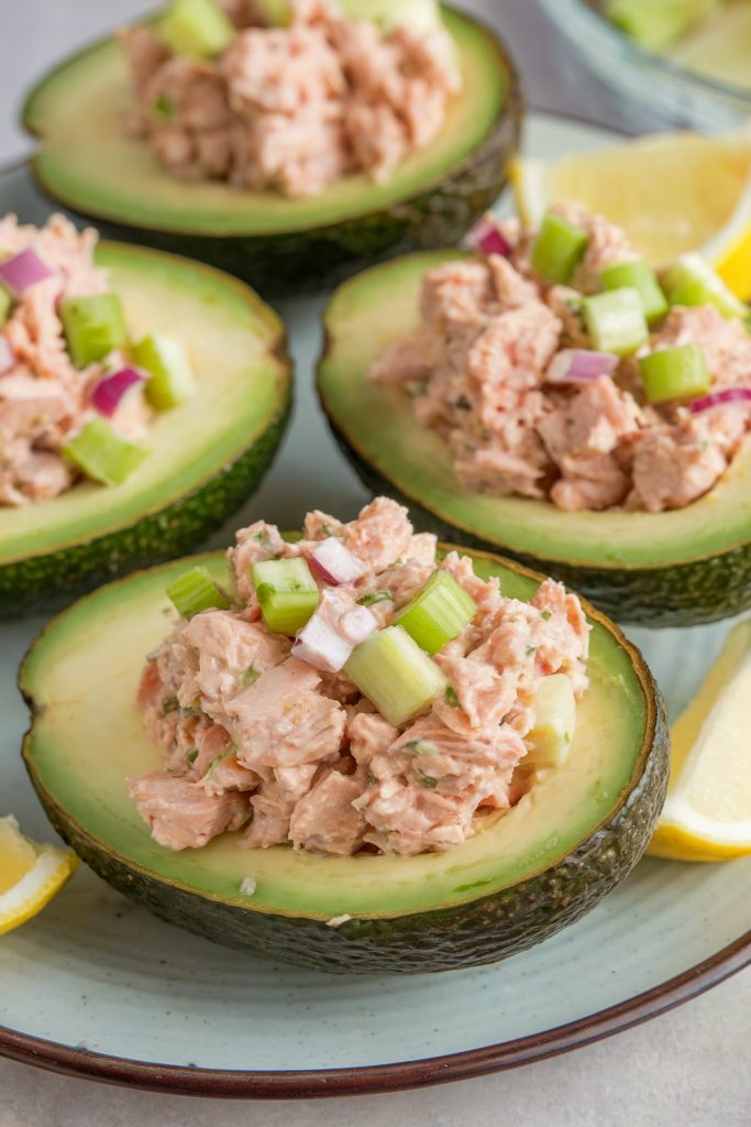 Tuna Salad Stuffed Avocados