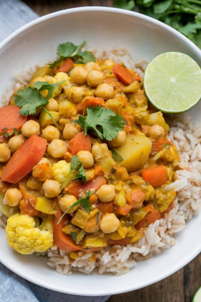 Chickpea and Vegetable Curry