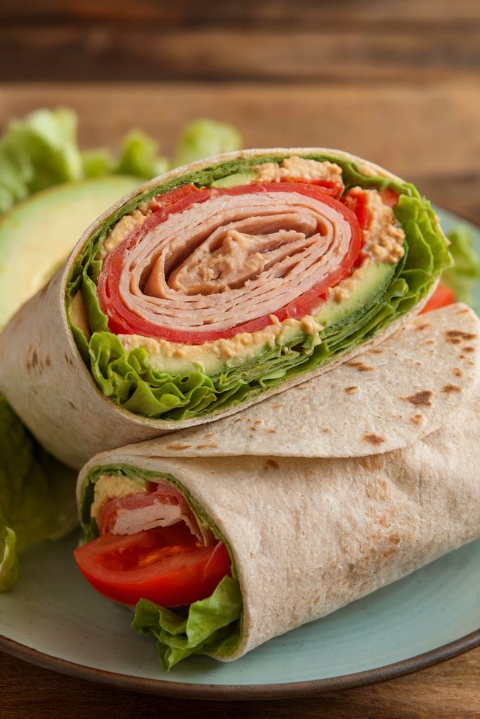 Turkey and Avocado Wraps