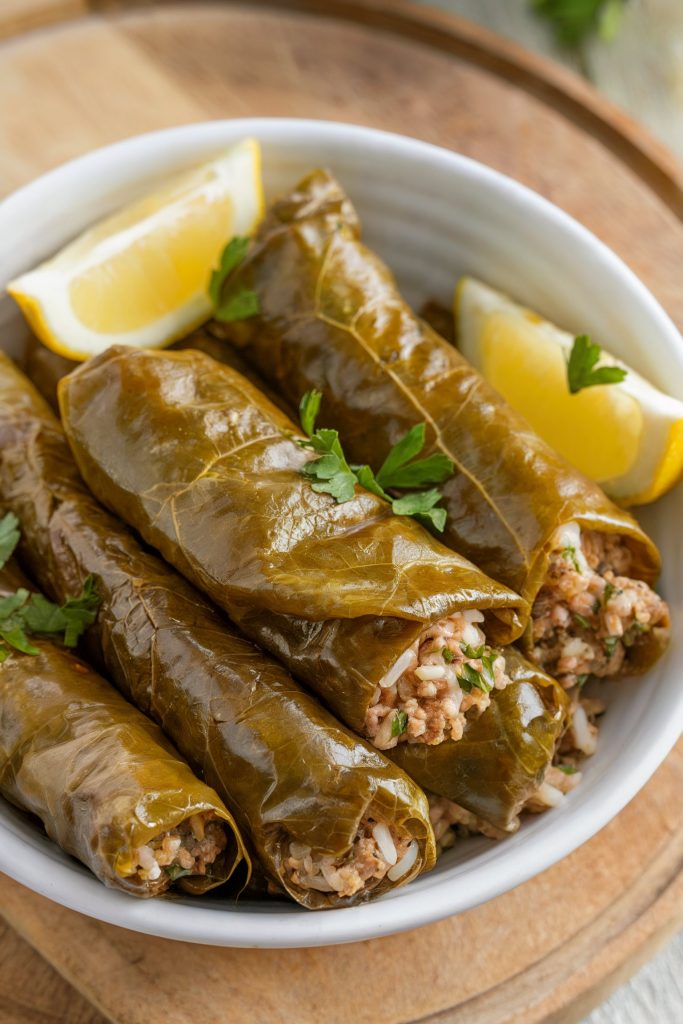 Dolmades (Stuffed Grape Leaves)