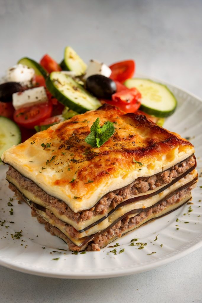 Moussaka (Greek Eggplant Casserole)