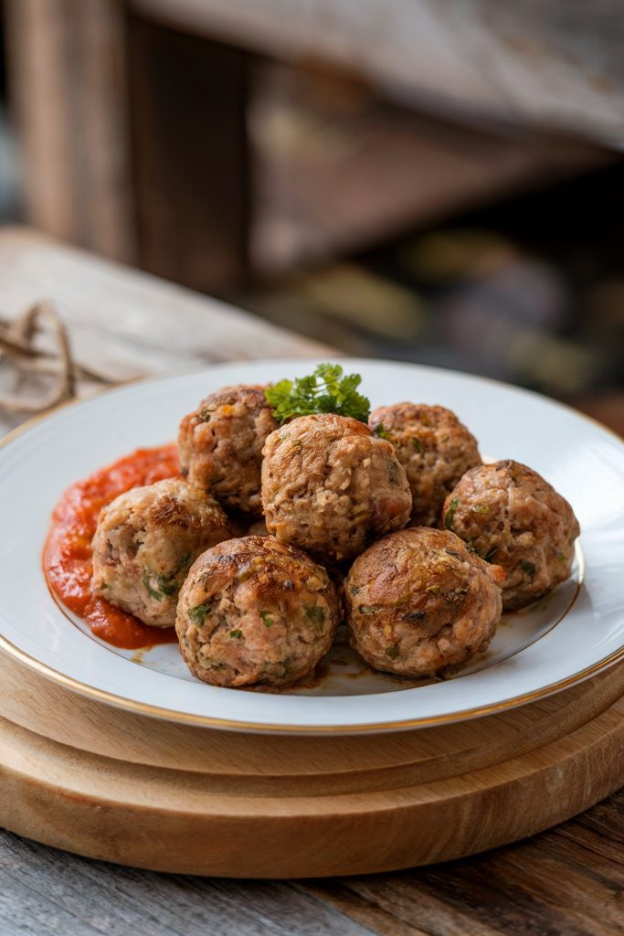 Keftedes (Greek Meatballs)