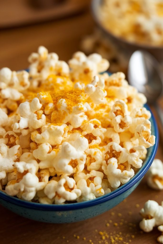 Popcorn with Nutritional Yeast