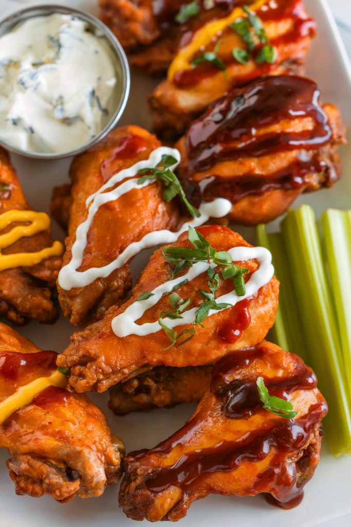 Chicken Wings (Baked or Fried)