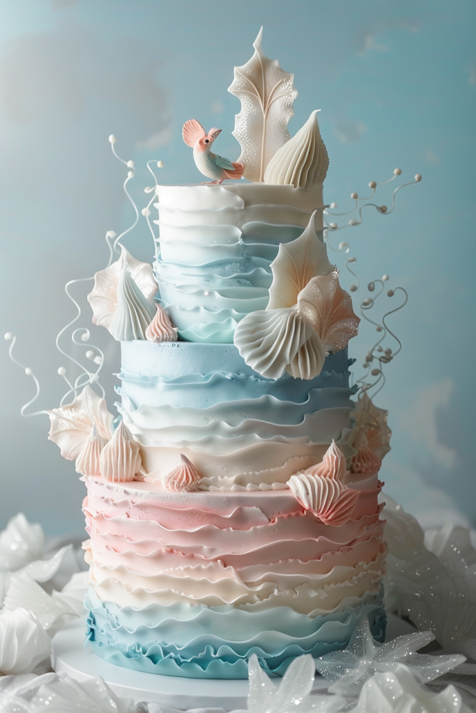 Gender Reveal Cake