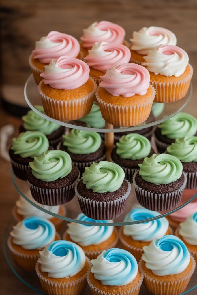 Cupcakes with Hidden Filling