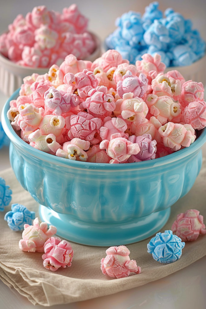 Pink & Blue Popcorn