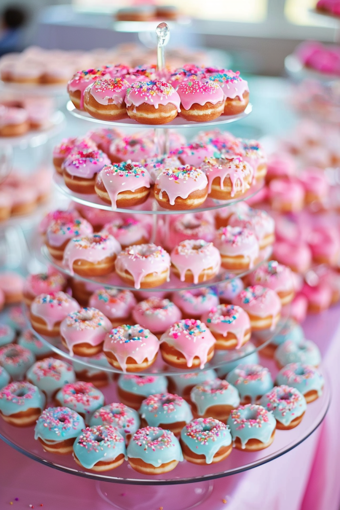 Surprise Donut Tower