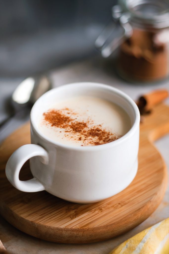 Warm Almond Milk with Cinnamon