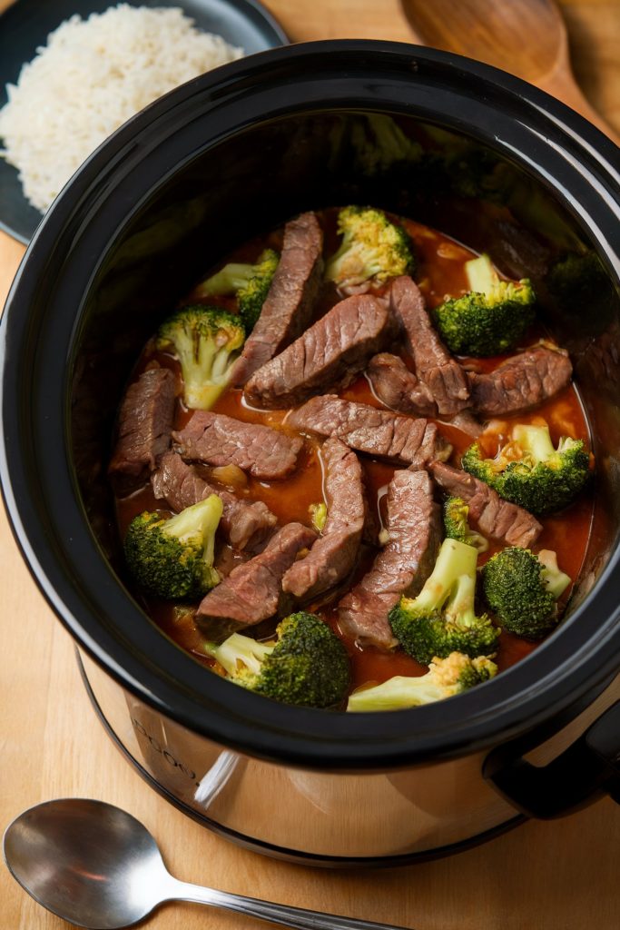 Crockpot Beef and Broccoli Stir-Fry