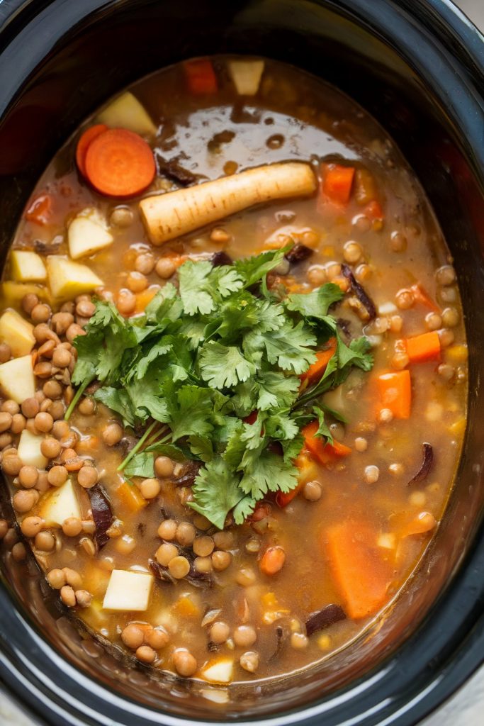 Crockpot Winter Vegetable Mulligatawny Soup