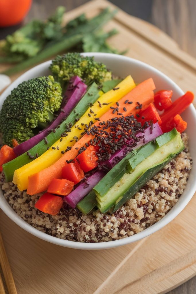 Rainbow Veggie Bowl