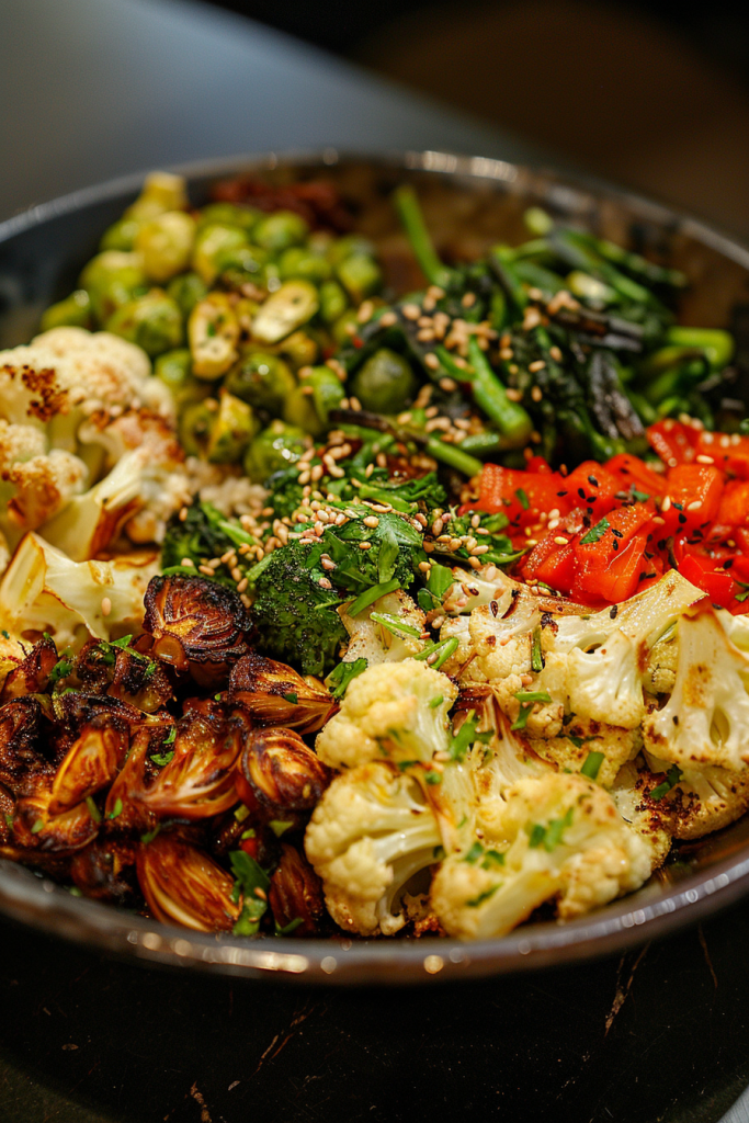 Roasted Veggie Grain Bowl