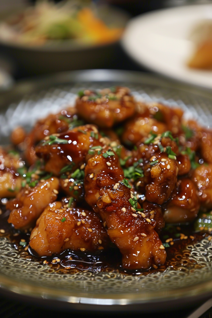 Honey Garlic Glazed Chicken