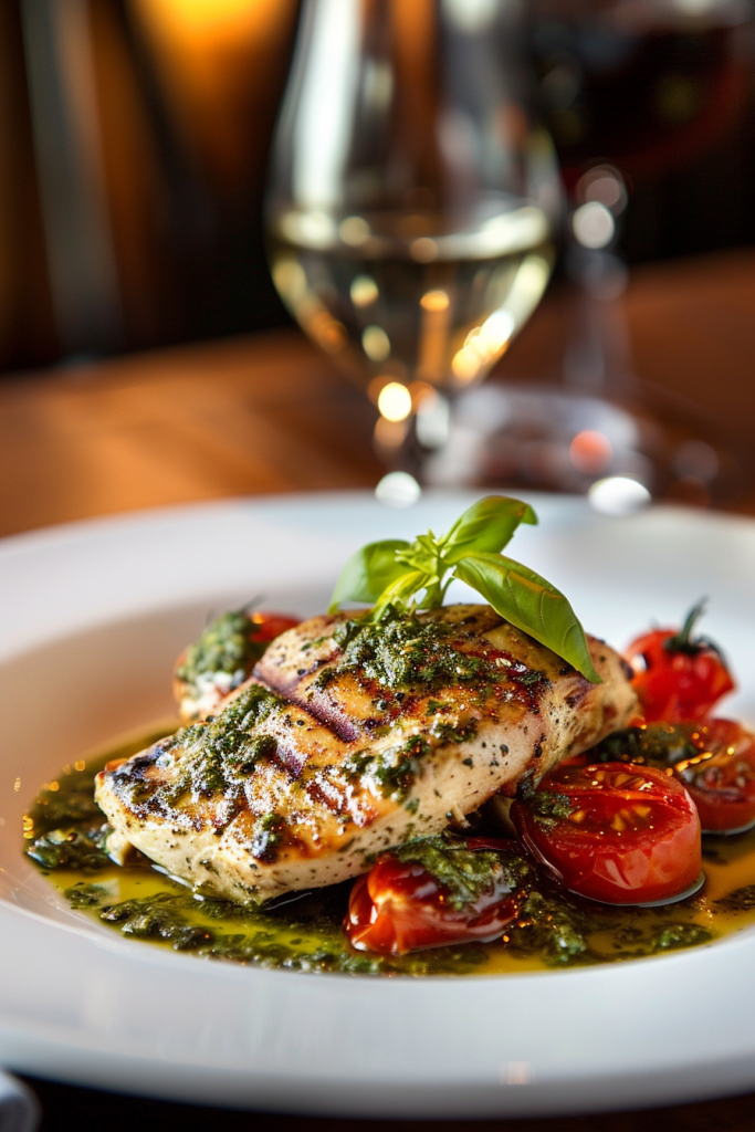 Lemon Basil Pesto Chicken