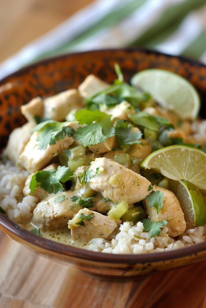 Coconut Lime Chicken Bowl