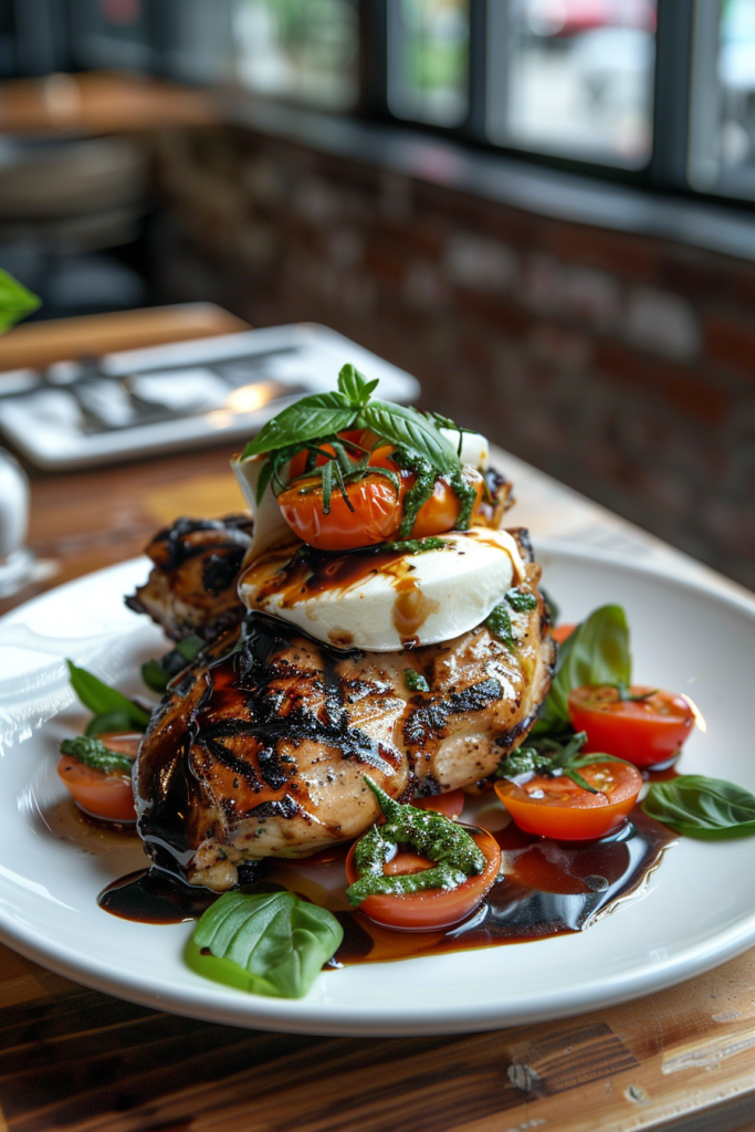 Caprese Balsamic Chicken