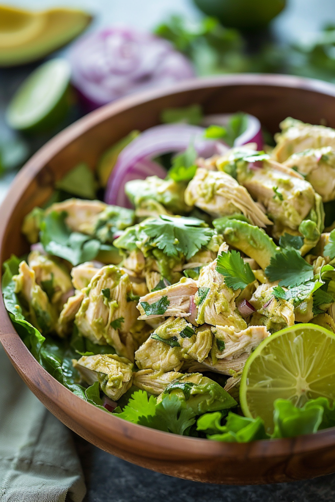 Avocado Lime Chicken Salad