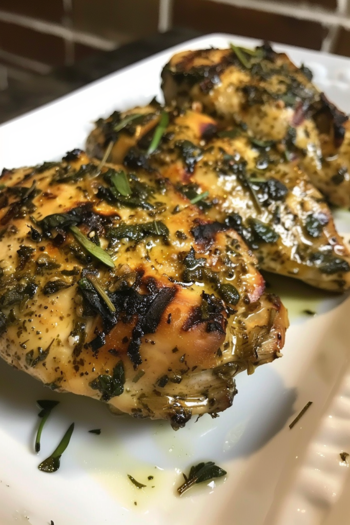 Lemon Garlic Herb Chicken Breasts