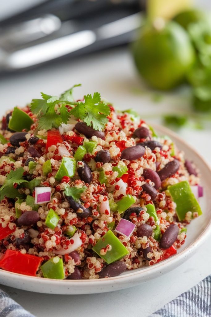 Quinoa and Black Bean Salad