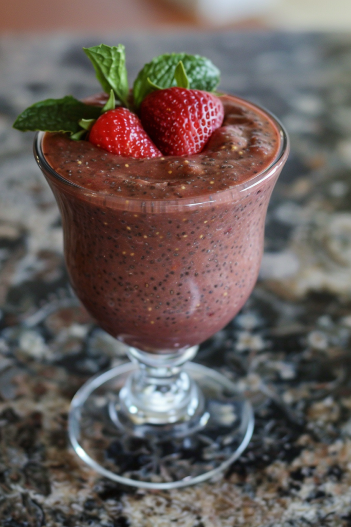 Berry Chia Seed Pudding