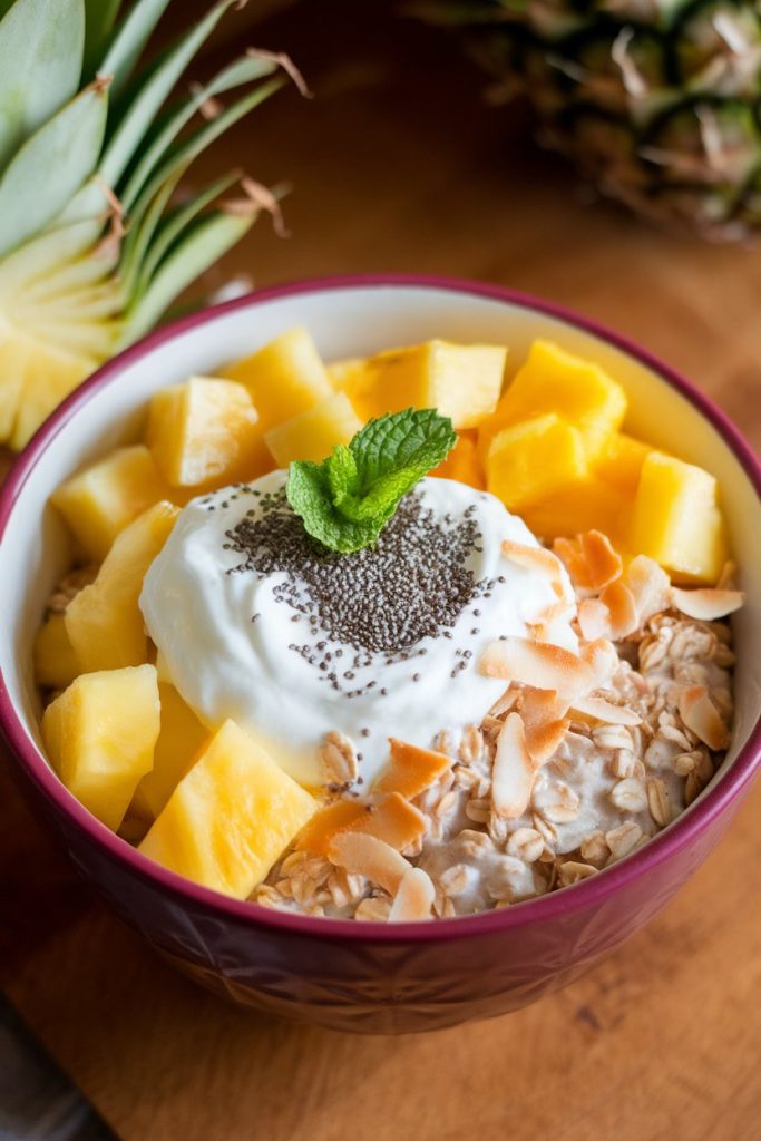 Tropical Overnight Oats