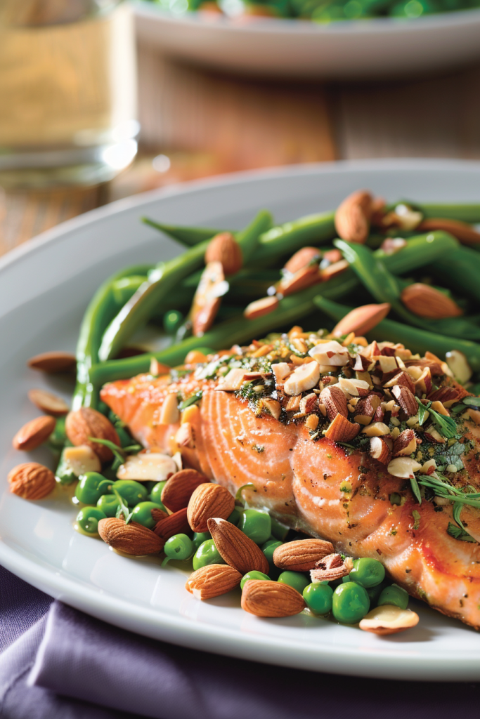 Almond-Crusted Salmon