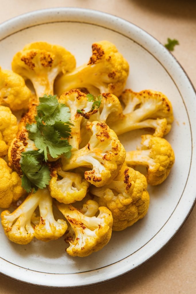 Turmeric Roasted Cauliflower