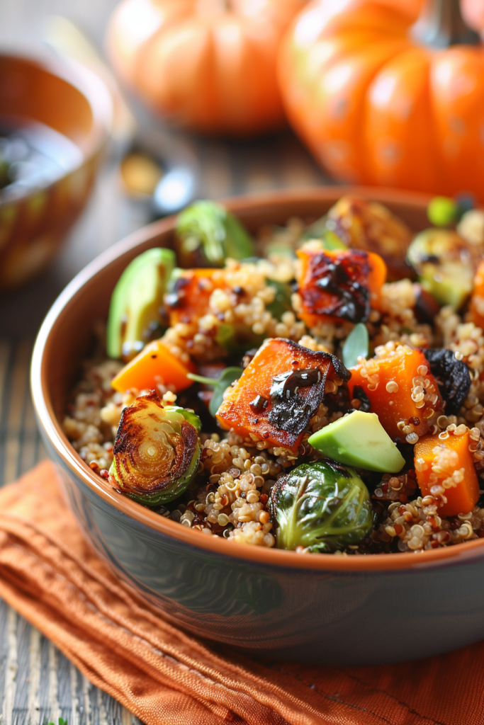 Pumpkin Quinoa Bowl